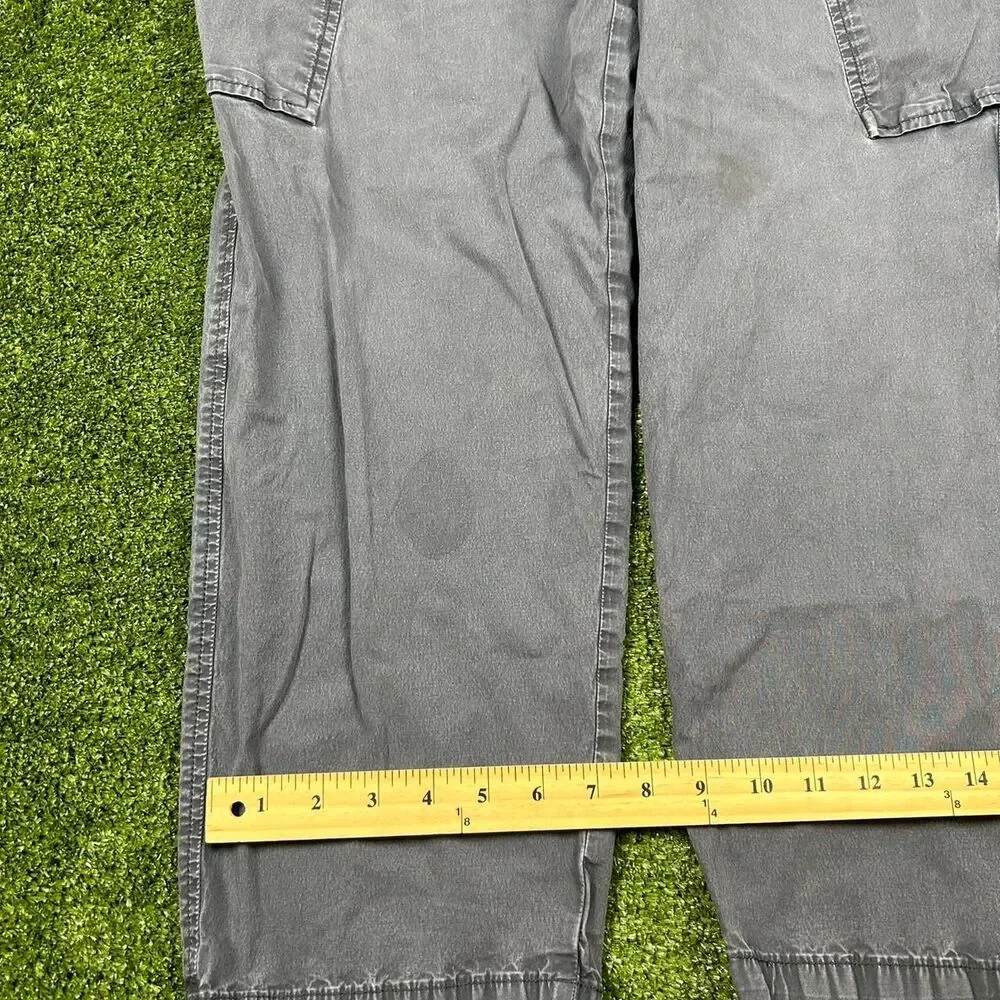 Levi-s Men's Grey and Black Trousers